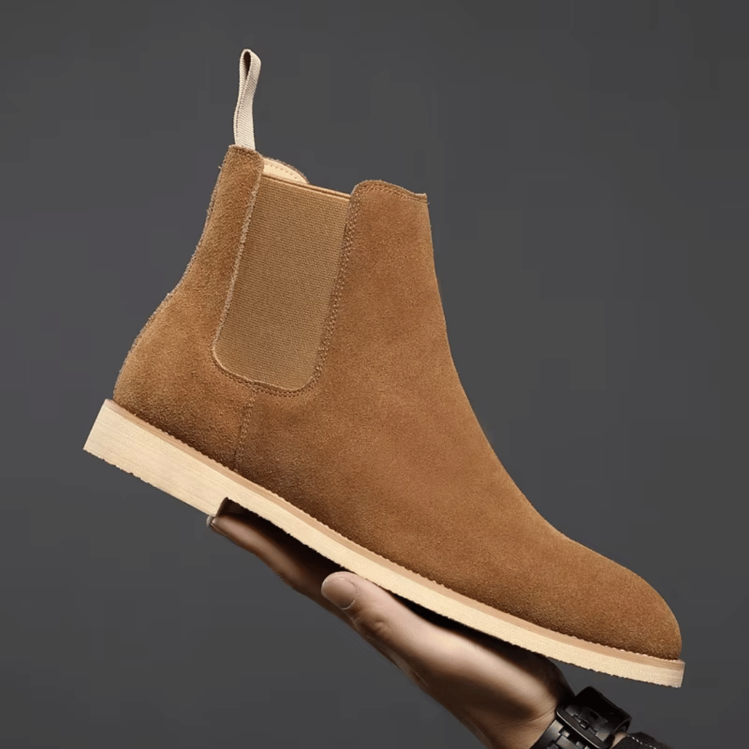Bradley | Nubuck Chelsea Boots