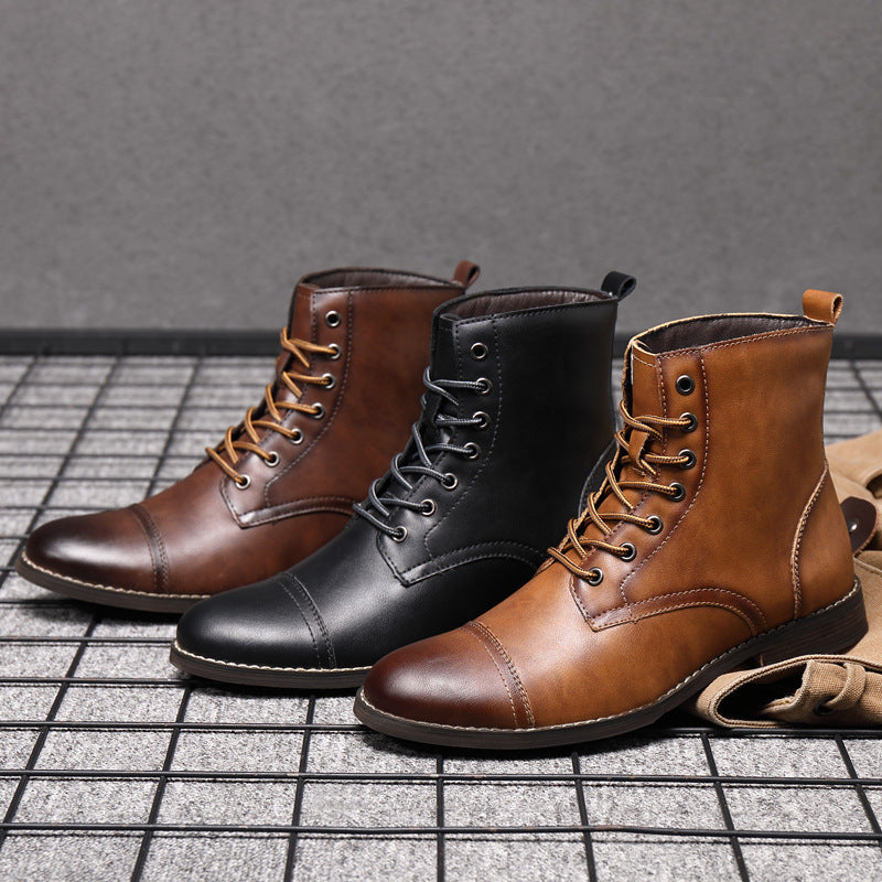 Morgan | Faux Leather Boots