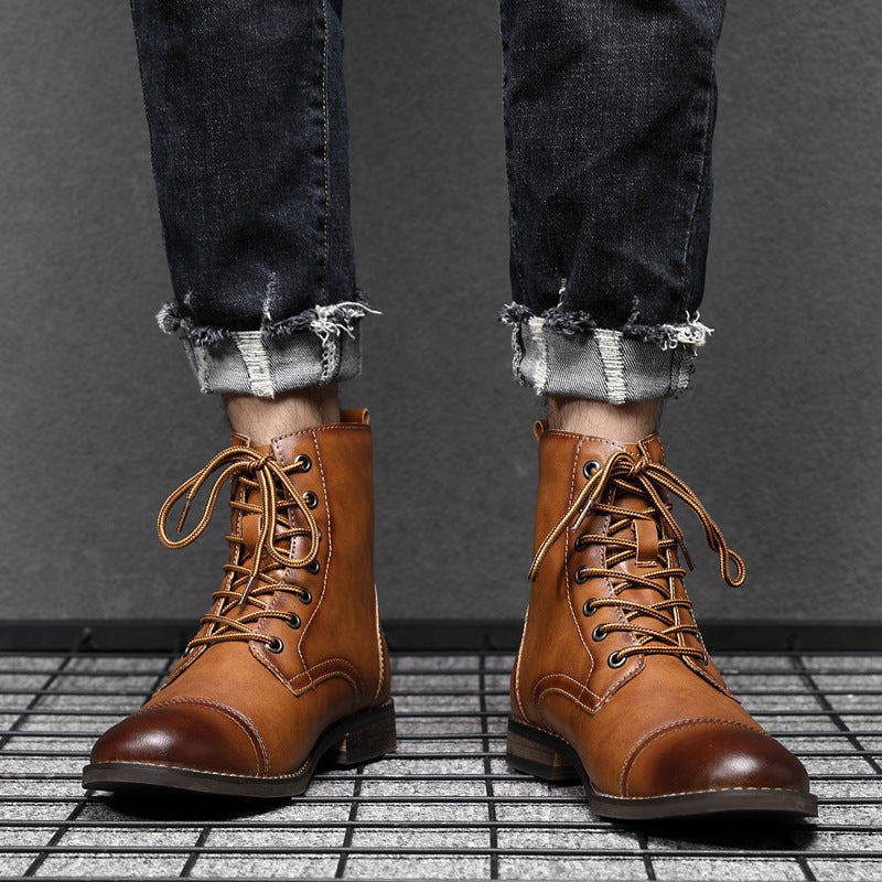 Morgan | Faux Leather Boots