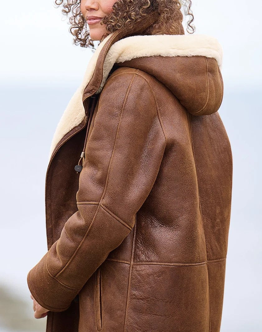 Warm, stylish winter jacket for women