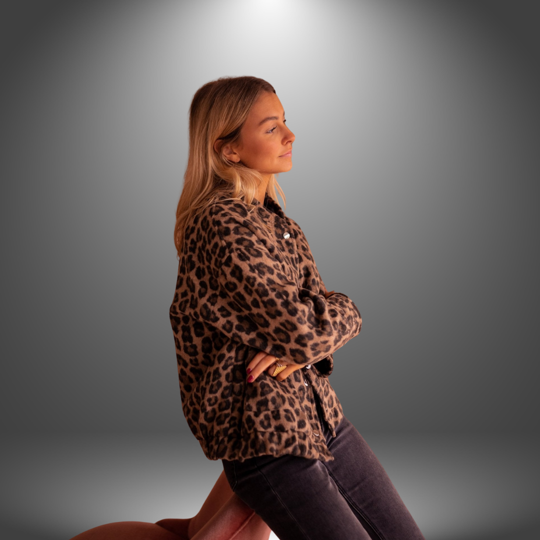 Alice | handmade leopard print jacket