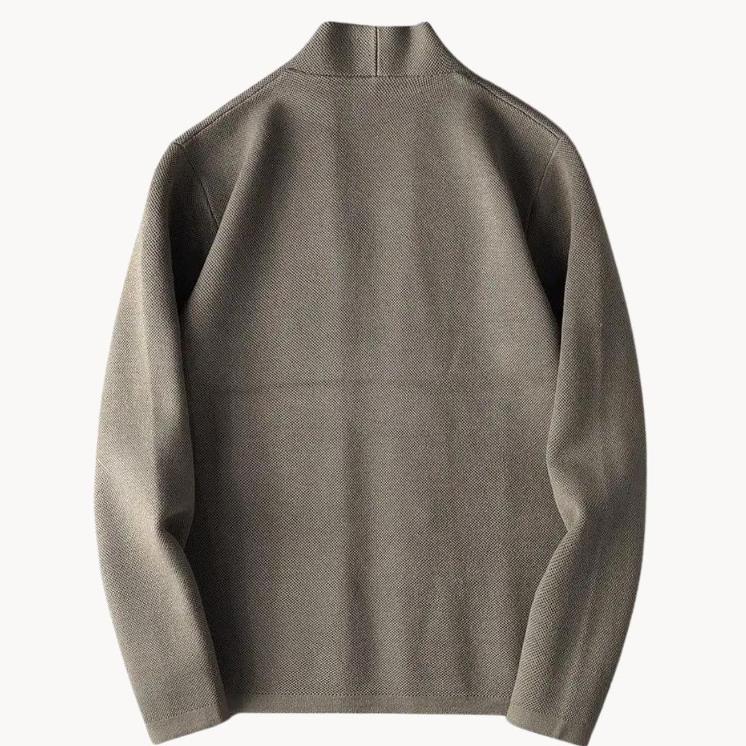 Bertin - Casual knitted jacket with buttons
