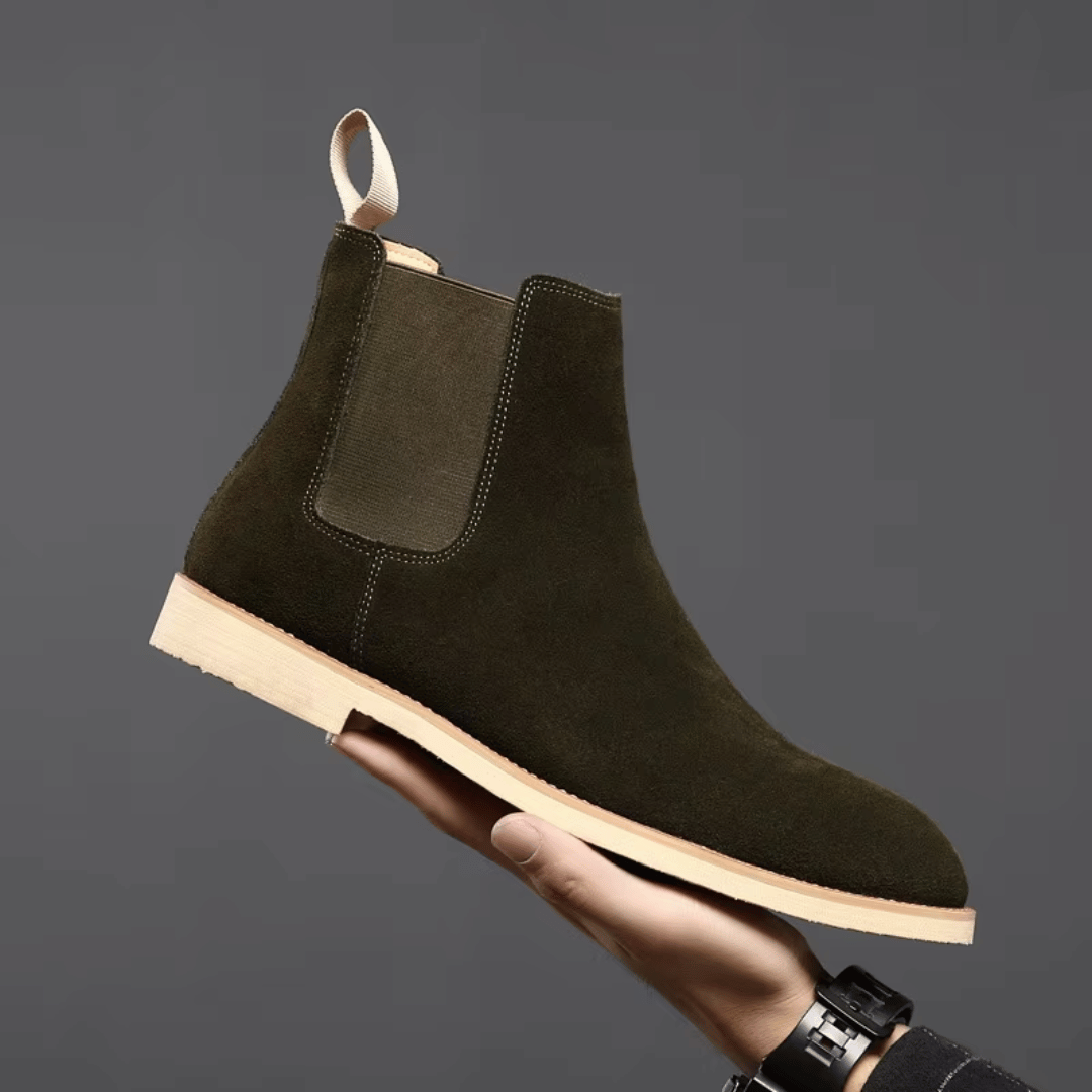 Bradley | Nubuck Chelsea Boots
