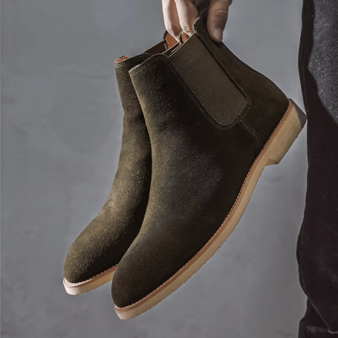 Bradley | Nubuck Chelsea Boots