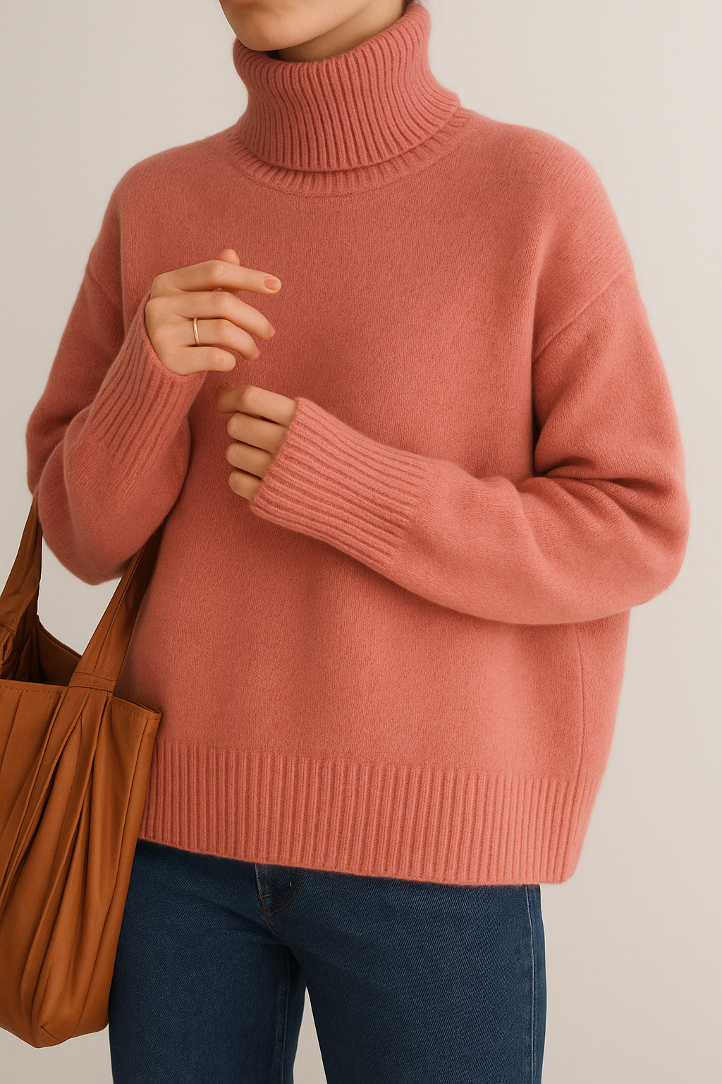 Monika - High Neck Jumper