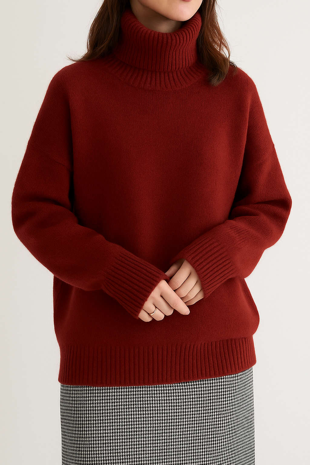 Monika - High Neck Jumper