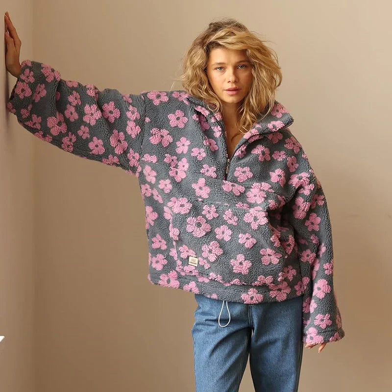 Lill - Bloom fleece pullover