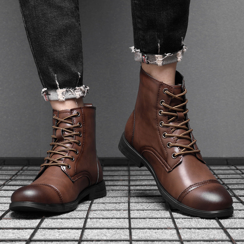 Morgan | Faux Leather Boots