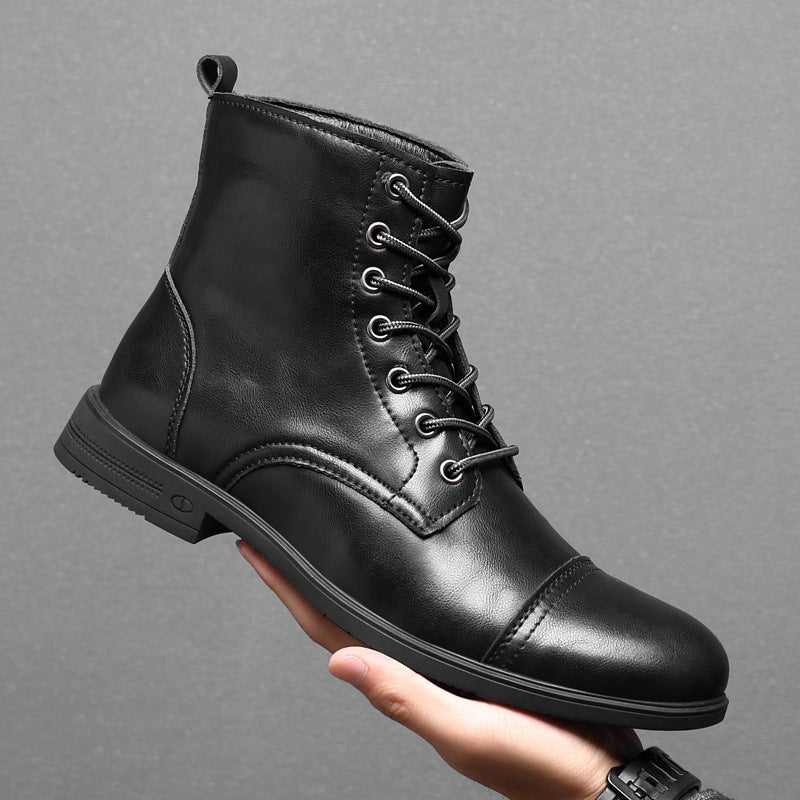 Morgan | Faux Leather Boots