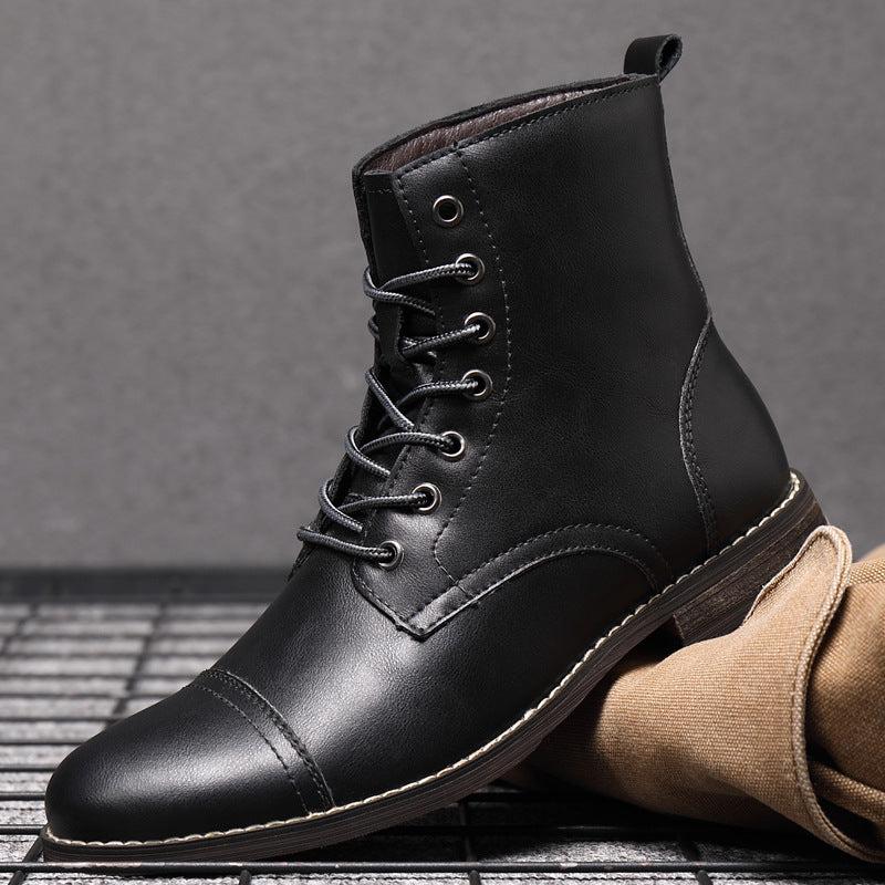 Morgan | Faux Leather Boots