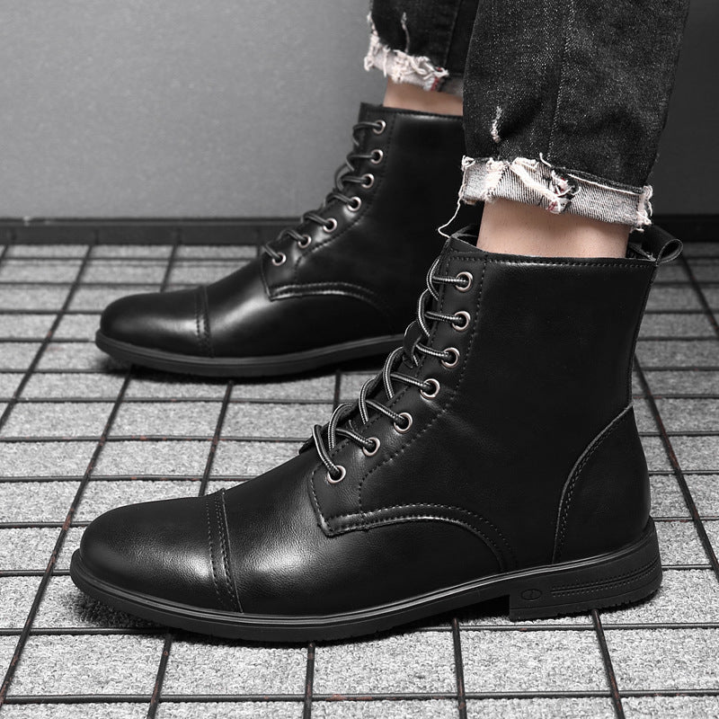 Morgan | Faux Leather Boots