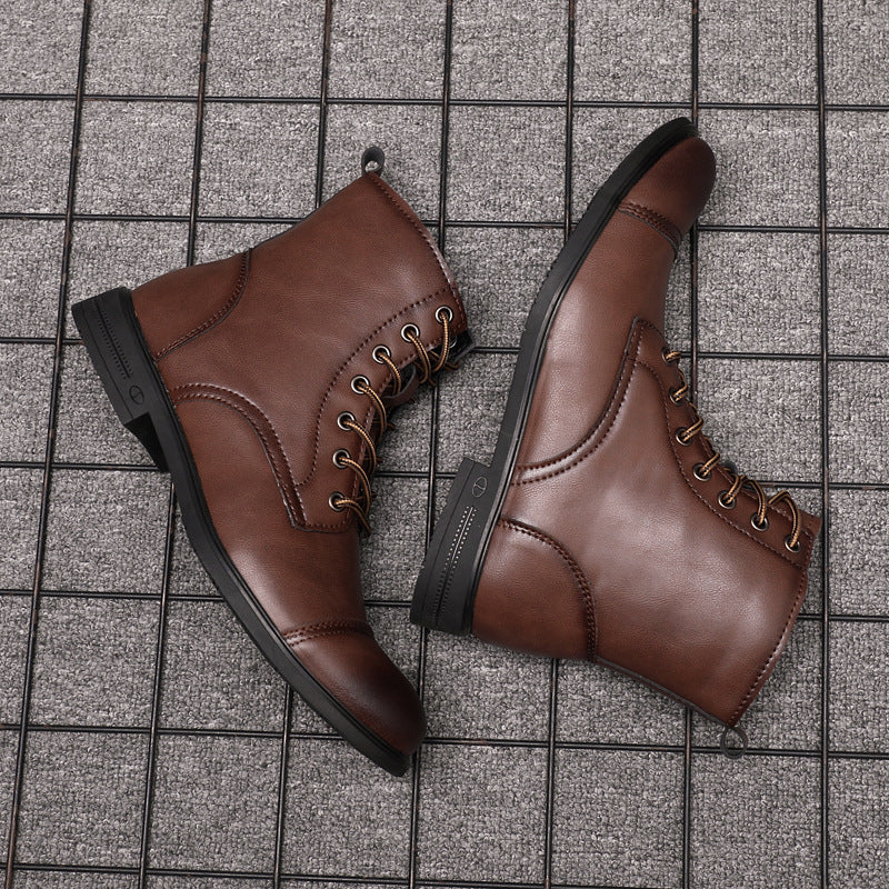 Morgan | Faux Leather Boots