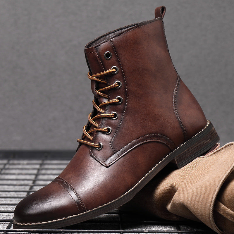 Morgan | Faux Leather Boots