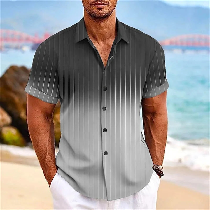 Thomas™ MULTICOLOUR POLY SHIRT MODERN STYLE