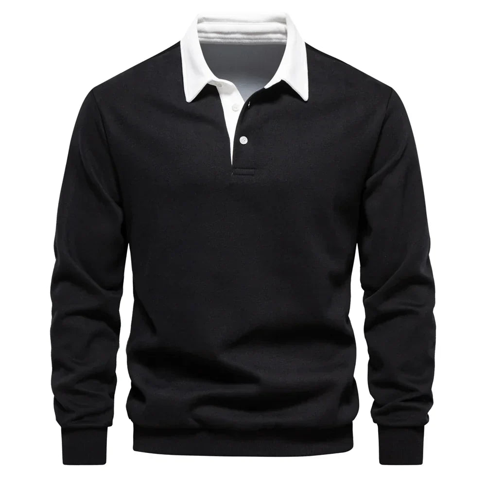 Jorge™ Men's Long Sleeve Polo Shirt