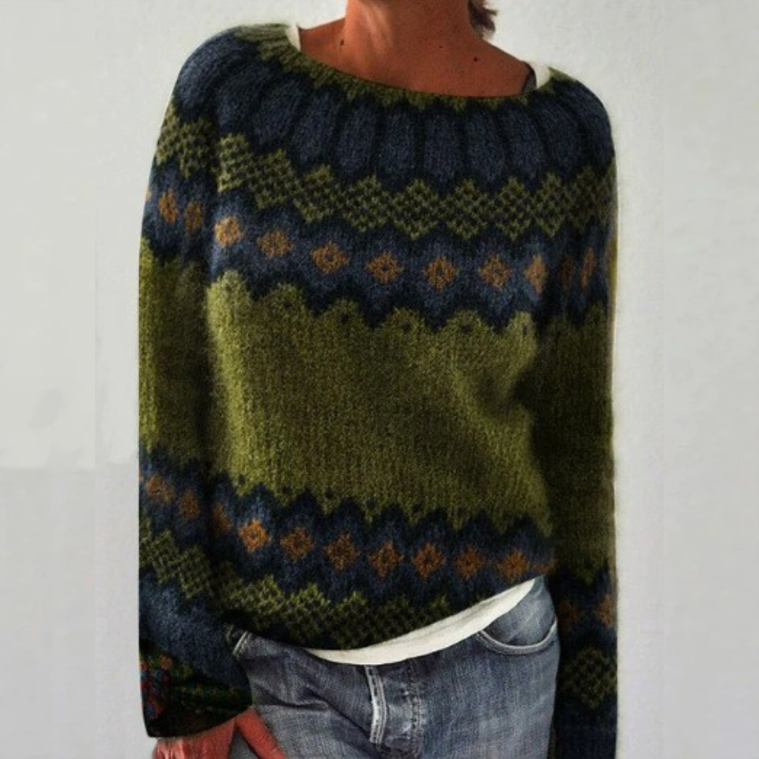 Anita | Cosy Retro Jumper
