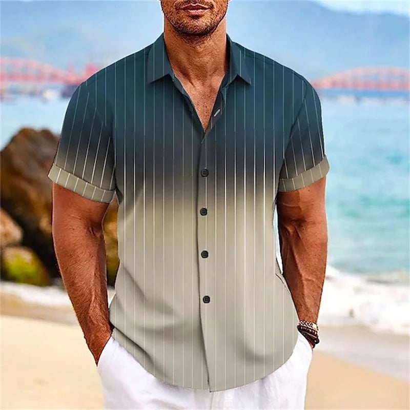 Thomas™ MULTICOLOUR POLY SHIRT MODERN STYLE