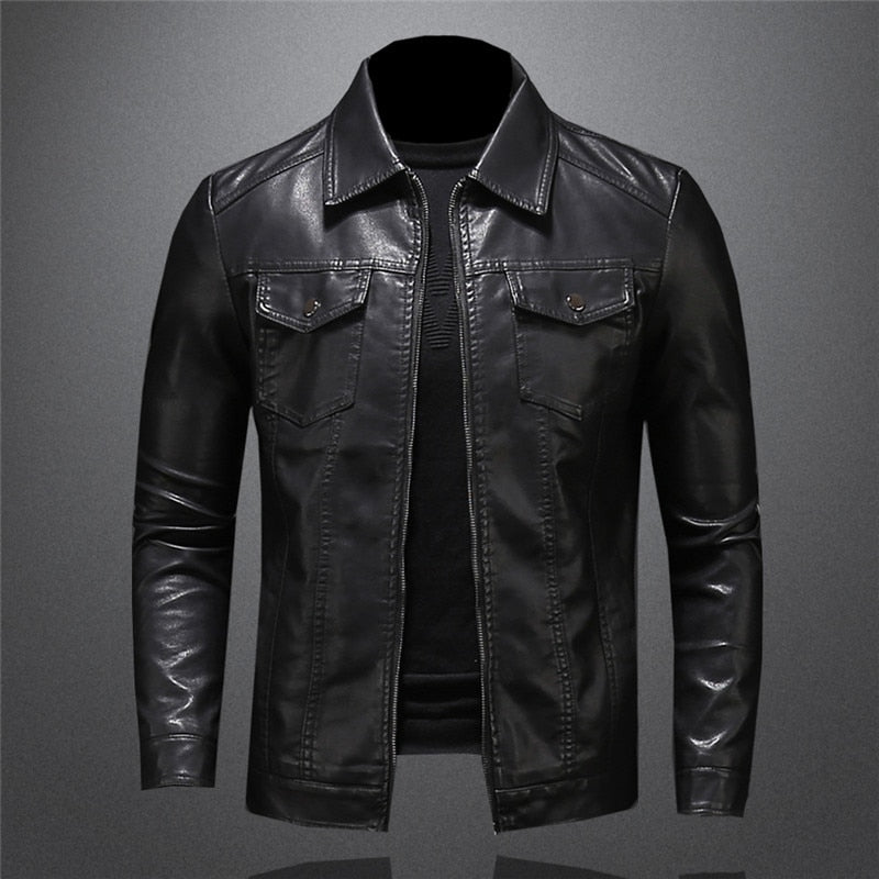 Simon | Handcrafted Leather Men's Jacket