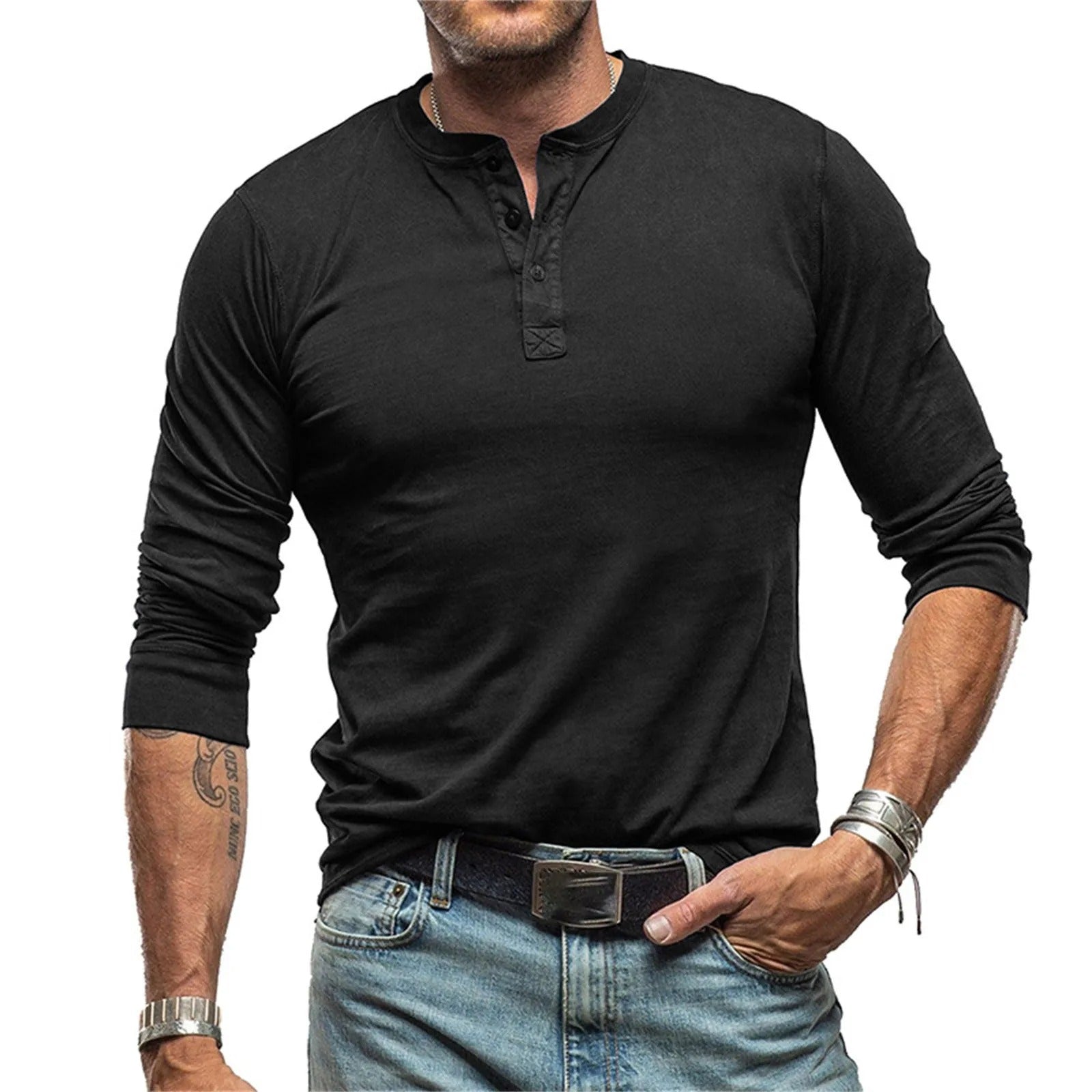 Darell™ Vintage Long Sleeve Shirt