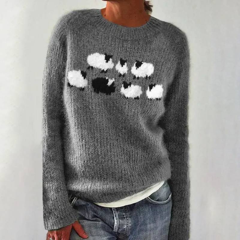 Poppy | Cosy Retro Jumper