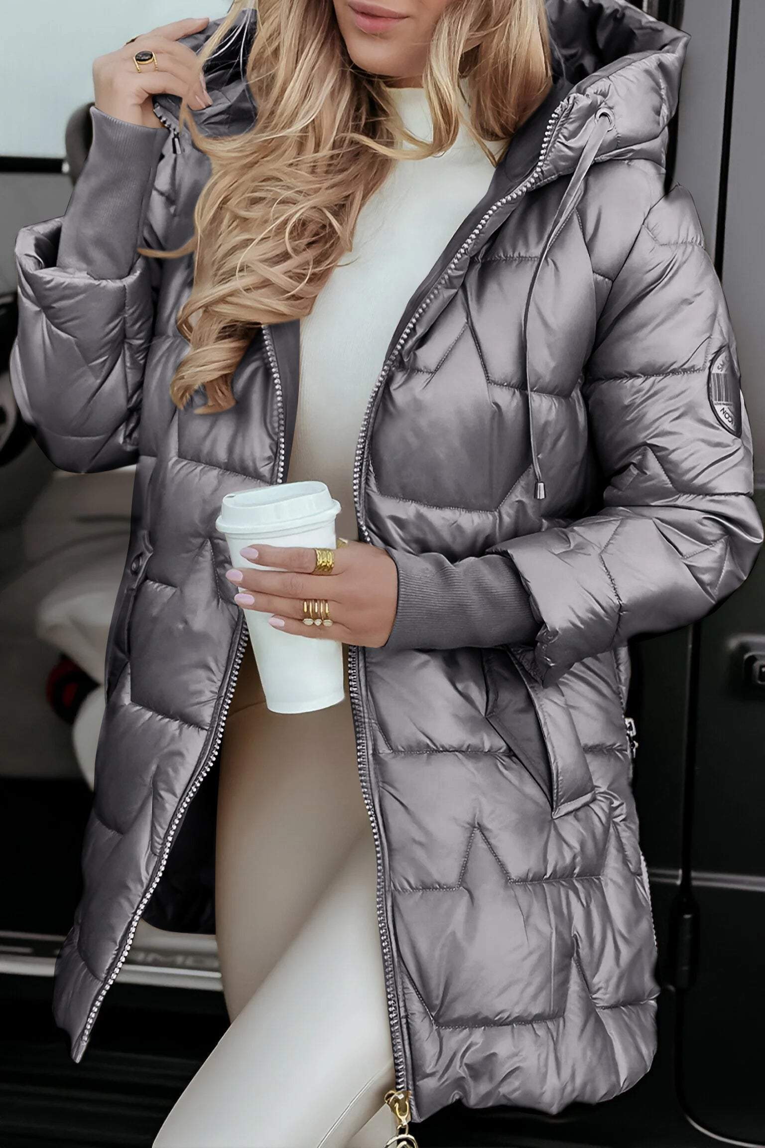 Astrid™ | Cotton Autumn Coat