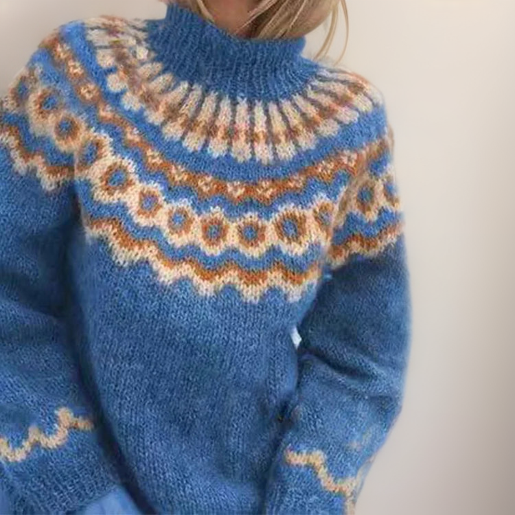 Olivia | Comfortable Roll Neck Jumper