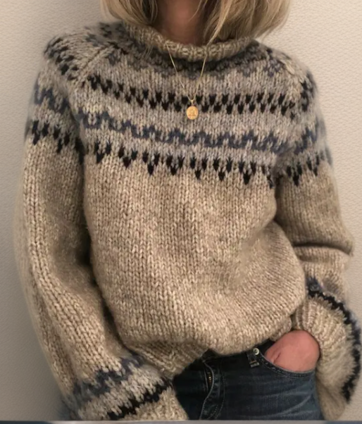 Layla | Cosy Retro Jumper