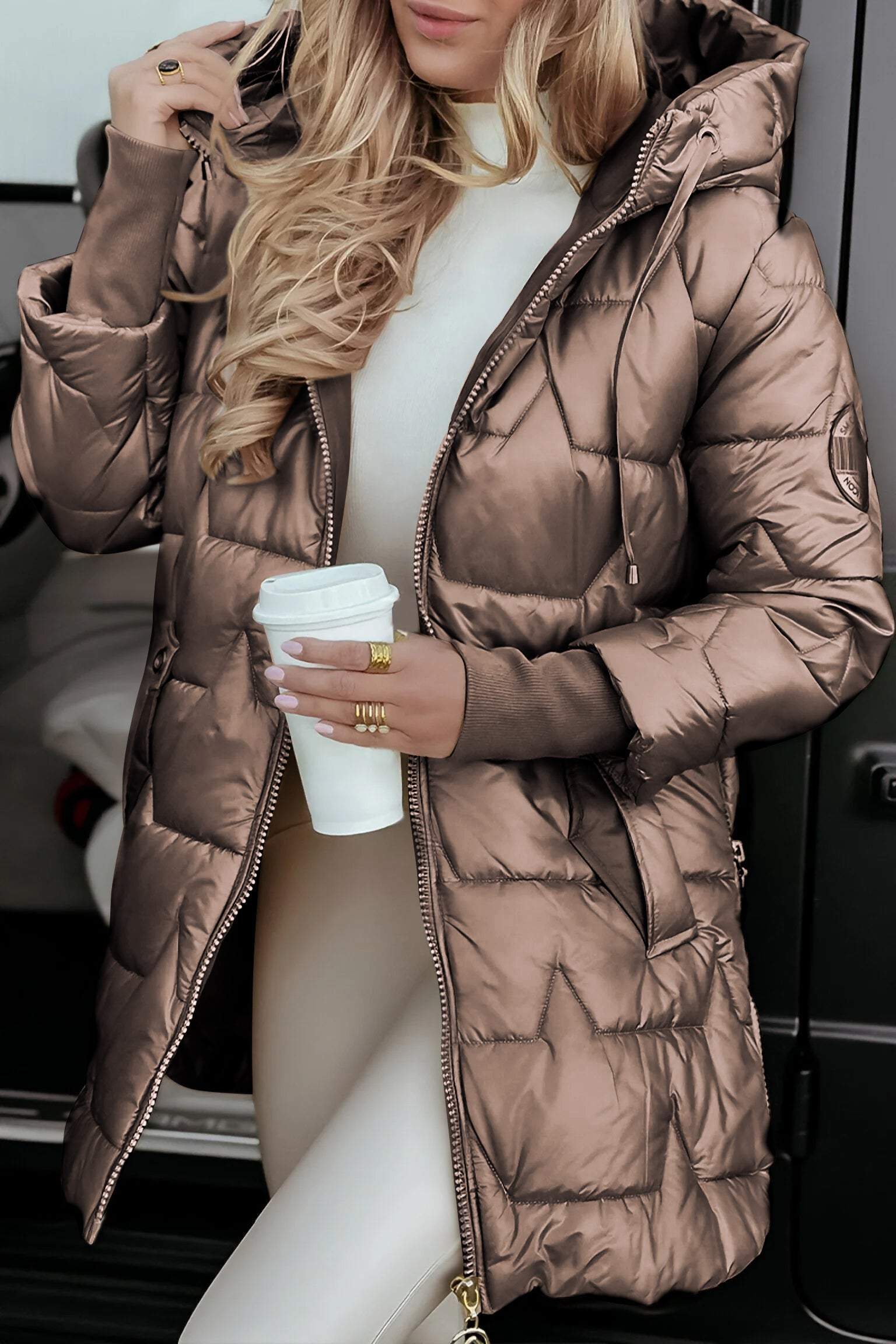 Astrid™ | Cotton Autumn Coat
