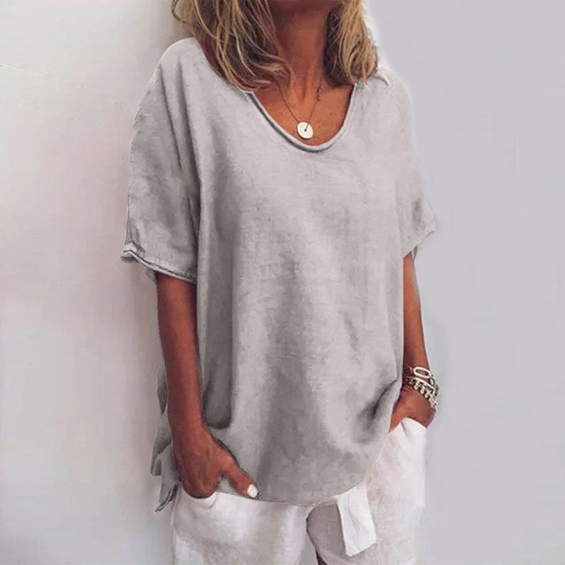 QUINA VESSEL LINEN BLOUSE
