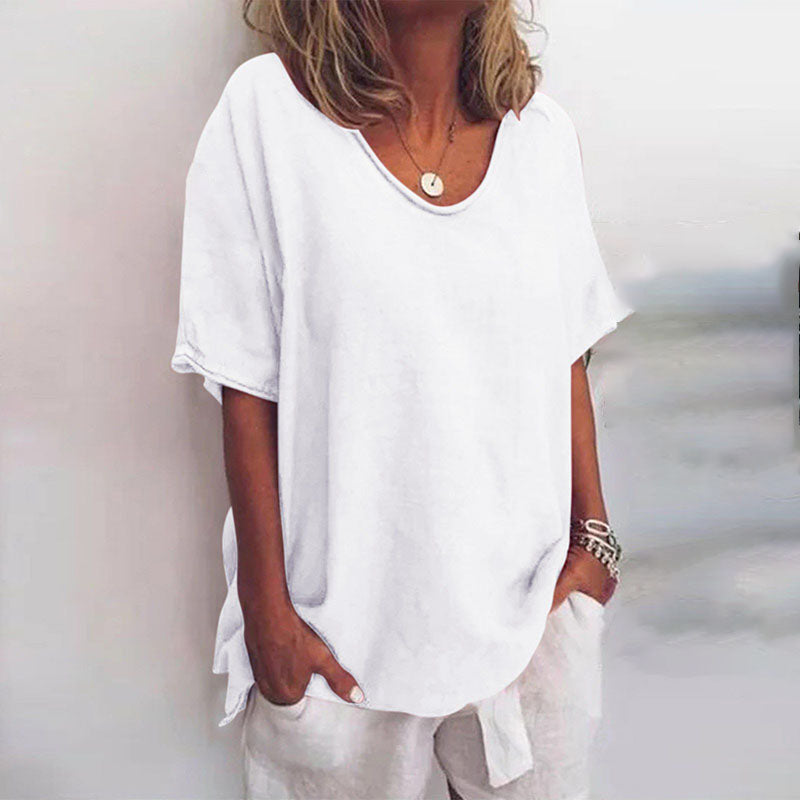 QUINA VESSEL LINEN BLOUSE