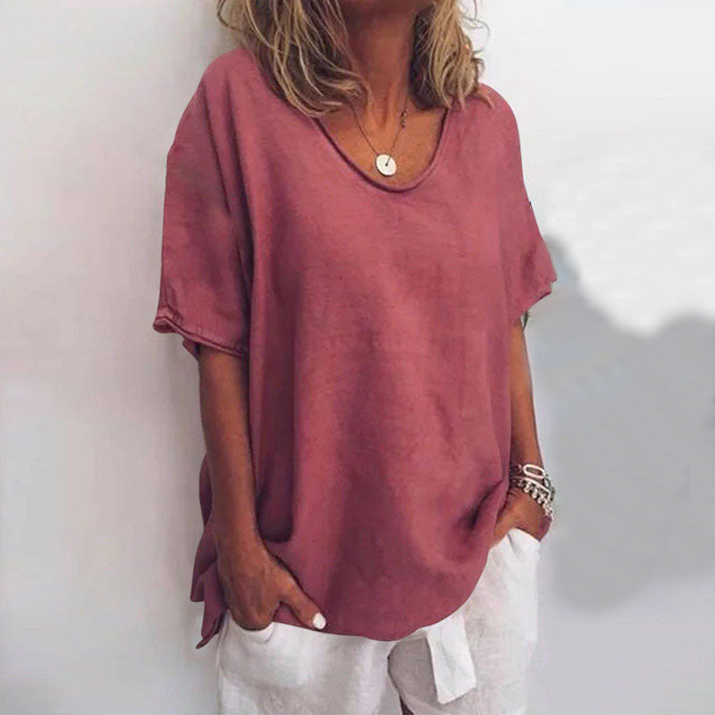 QUINA VESSEL LINEN BLOUSE