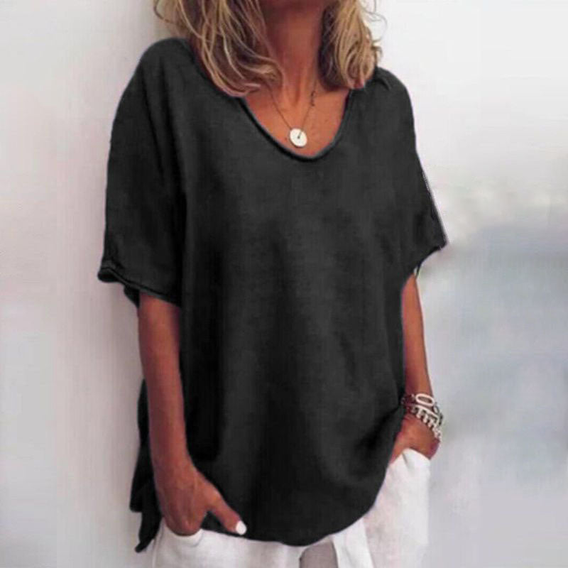 QUINA VESSEL LINEN BLOUSE