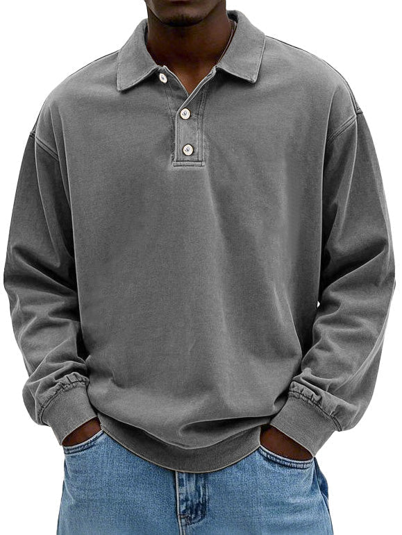 Matteo™ Men's Long Sleeve Polo Shirt