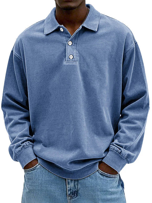 Matteo™ Men's Long Sleeve Polo Shirt