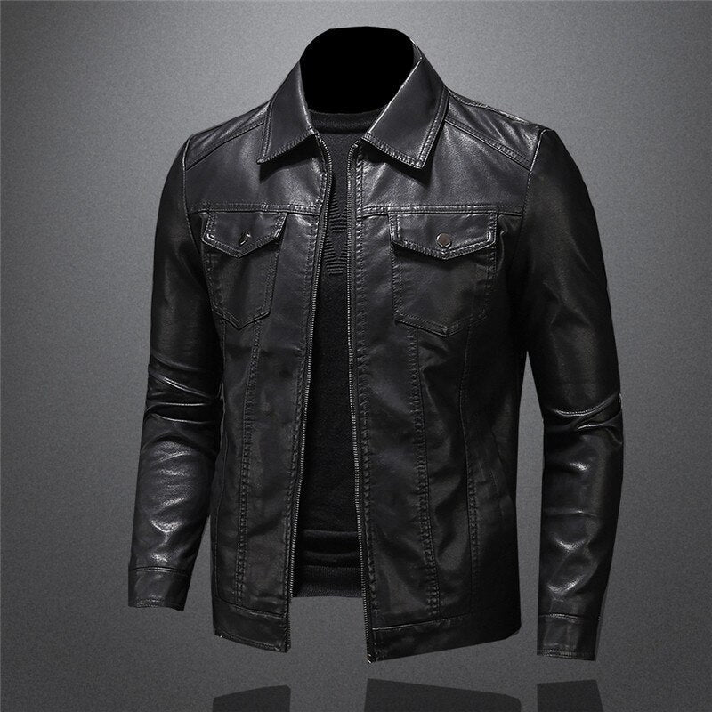 Simon | Handcrafted Leather Men's Jacket